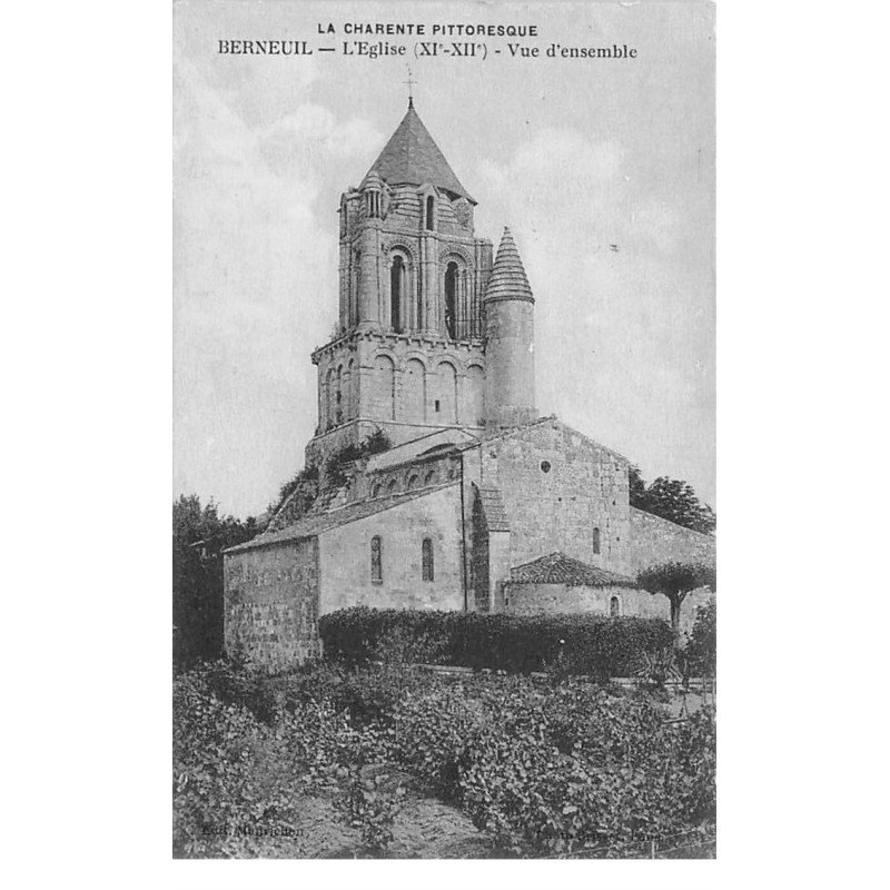 BERNEUIL - L'Eglise - Vue d'ensemble - très bon état