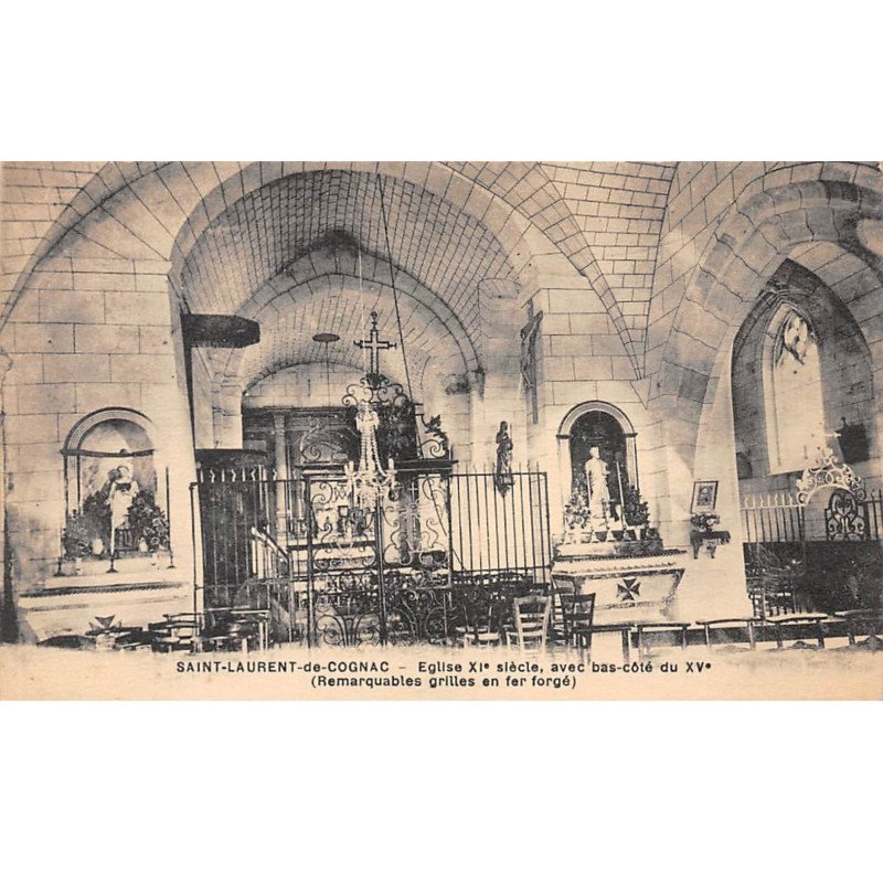 SAINT LAURENT DE COGNAC - Eglise - très bon état