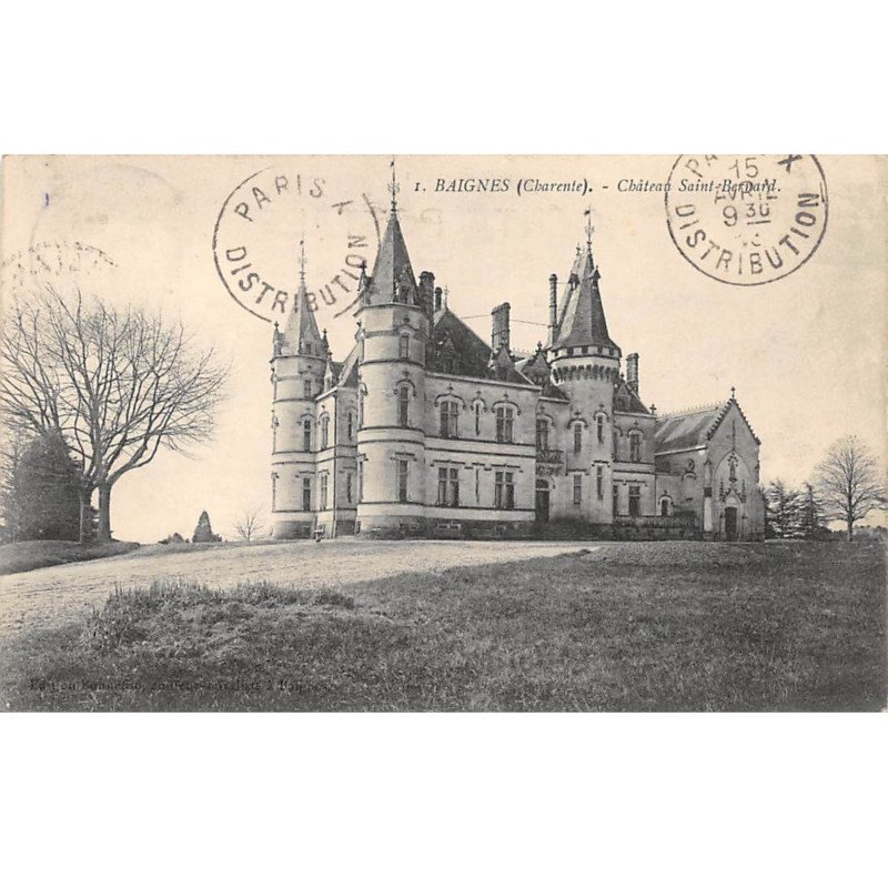 BAIGNES - Château Saint Bernard - très bon état