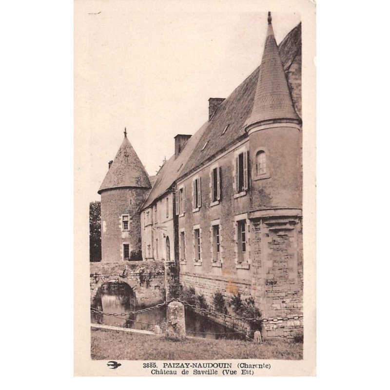 PAIZAY NAUDOUIN - Château de Saveille - très bon état