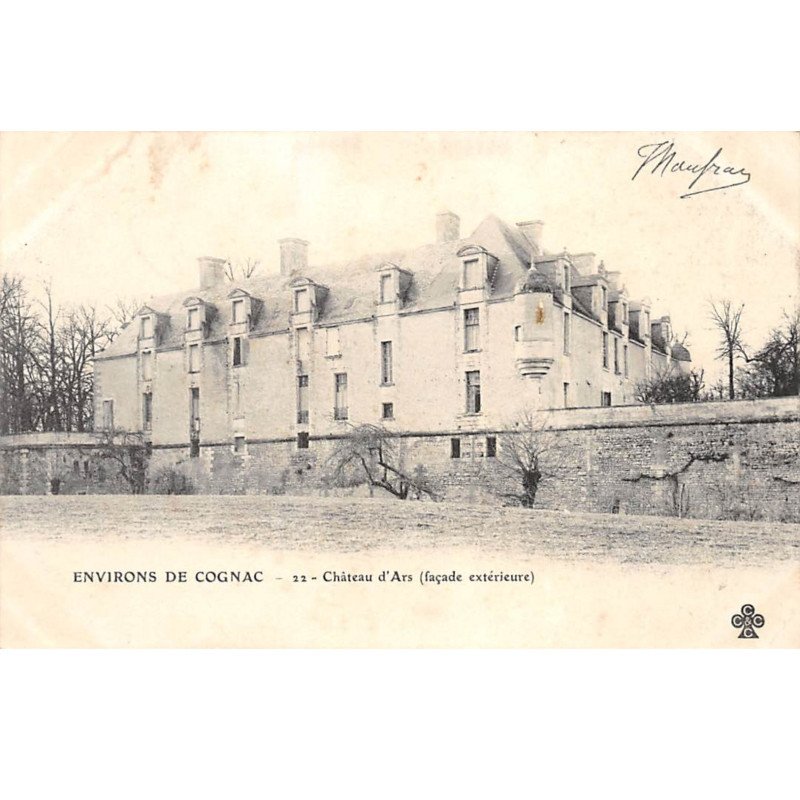 Environs de Cognac - Château d'ARS - très bon état