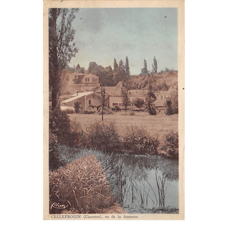 CELLEFROUIN vu de la Sonnette - très bon état