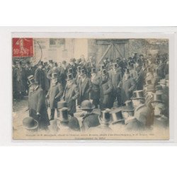 SAINTE CROIX - Obsèques de Mr Maruéjouls, député l'Aveyron - Commencement du défilé - état