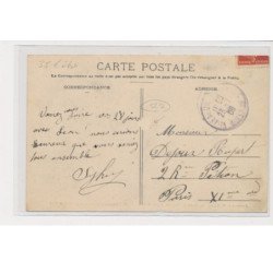 SAINTE CROIX - Obsèques de Mr Maruéjouls, député l'Aveyron - Commencement du défilé - état