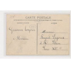 SAINTE CROIX - Obsèques de Mr Maruéjouls, député l'Aveyron - Le drap d'honneur et les couronnes - très bon état