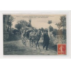 SAINTE CROIX - Obsèques de Mr Maruéjouls, député l'Aveyron - Char des couronnes - très bon état