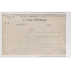 ORLEANS : carte photo du pensionnat Saint Euverte - bon état