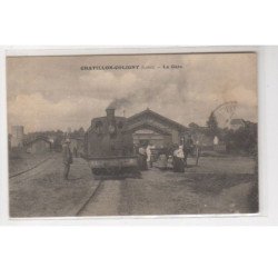 CHATILLON COLIGNY : la gare - état