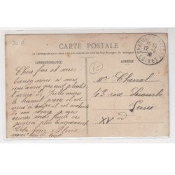 CHATILLON COLIGNY : souvenir de la cavalcade en 1909 - le char de la musique - très bon état