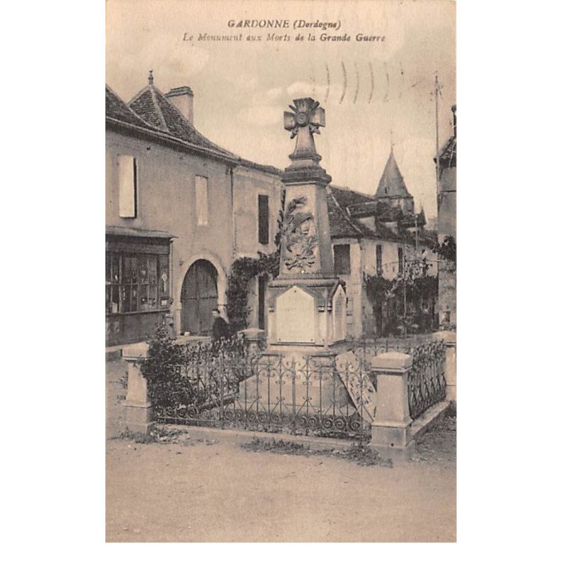 GARDONNE - Le Monument aux Morts de la Grande Guerre - très bon état