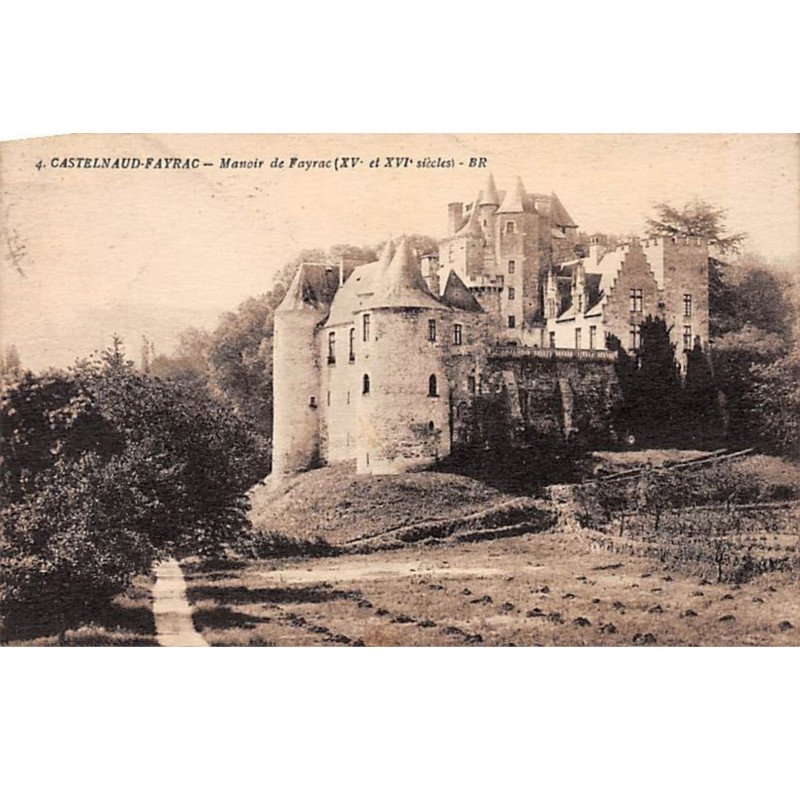 CASTELNAUD FAYRAC - Manoir de Fayrac - très bon état