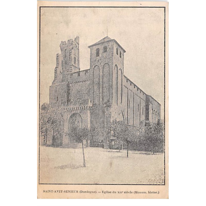 SAINT AVIT SENIEUR - Eglise - très bon état