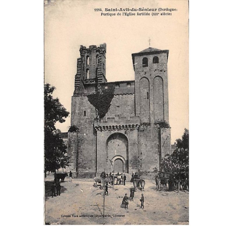 SAINT AVIT DU SENIEUR - Portique de l'Eglise - très bon état