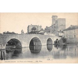 BOURDEILLES - Le Pont et le Château - très bon état