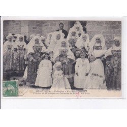 BRIGNOGAN: collection "ker notre-famille" femmes de brignogan en costume de fête - très bon état