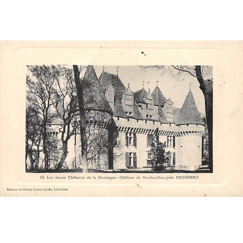 Château de MONBAZILLAC près Bergerac - très bon état