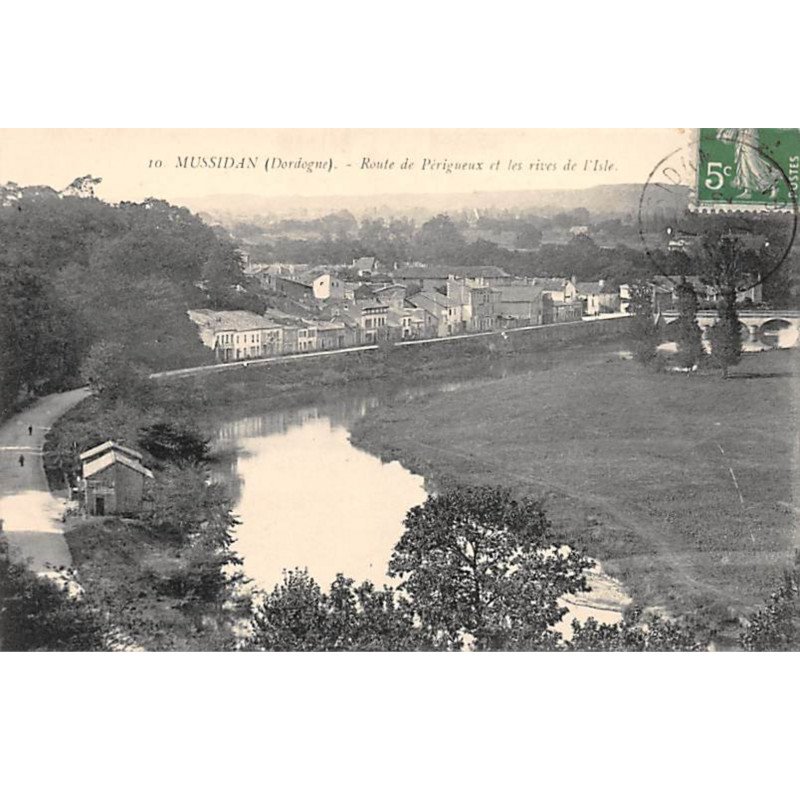 MUSSIDAN - Route de Périgueux et les Rives de l'Isle - très bon état