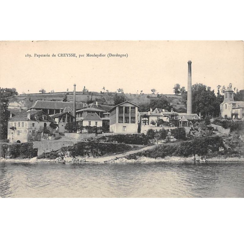 Papeterie de CREYSSE par Mouleydier - très bon état