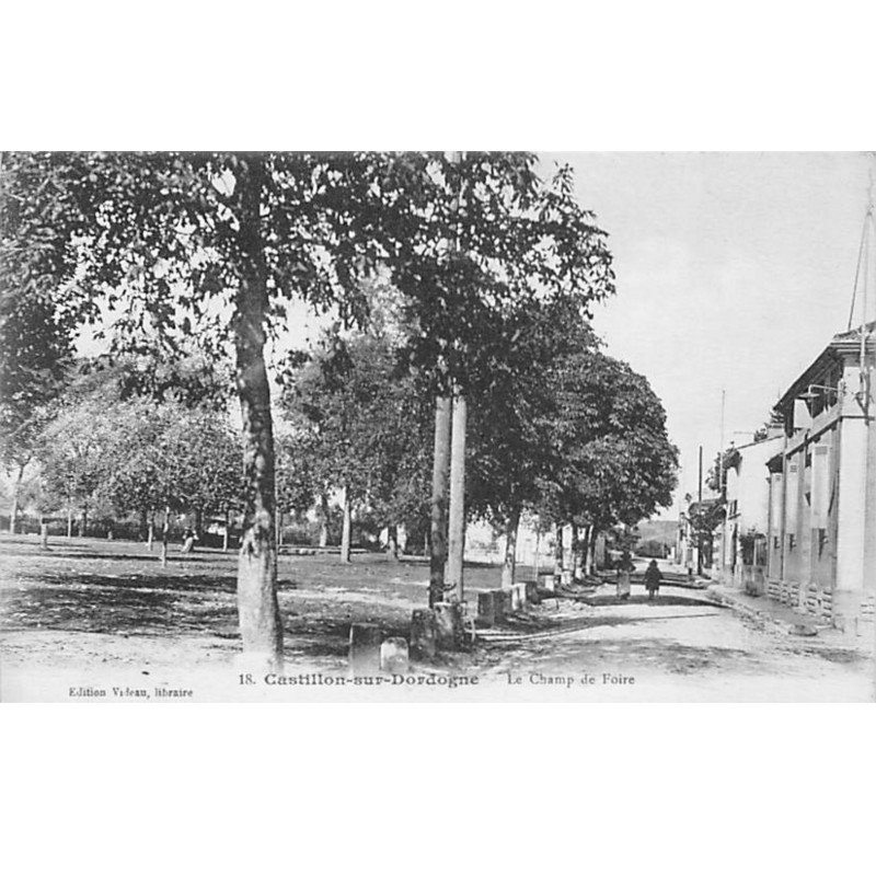 CASTILLON SUR DORDOGNE - Le Champ de Foire - très bon état