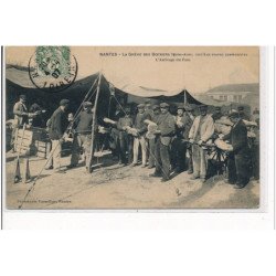 NANTES - La Grève des Dockers (mars-avril 1907) Les soupes communistes - l'arrivage du pain - très bon état