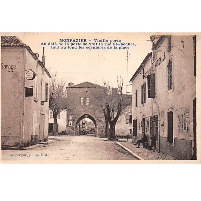 MONPAZIER - Vieille Porte - très bon état
