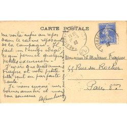 SIORAC DE BELVES - Ruines de la Tour de Castelréalet vue de la Dordogne - très bon état