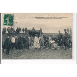 MONTREUIL BELLAY - La Catasptrophe du 23 Novembre 1911 - les scaphandriers établissant leur campement - très bon état