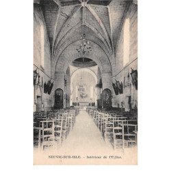 NEUVIC SUR ISLE - Intérieur de l'Eglise - très bon état