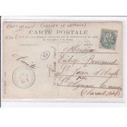 PARTHENAY : carte photo - très bon état