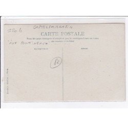 CASTELSARRASIN : carte photo de la propriété "Les Pontineaux" (attelage) - très bon état