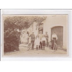 CASTELSARRASIN : carte photo de la propriété "Les Pontineaux" (velo) - très bon état