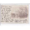 ARCACHON : carte photo (en 1900 - une rivière aux environs d'Arcachon) - très bon état