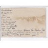 ARCACHON : carte photo (en 1900 - embarquement des huitres sur des charettes) - très bon état