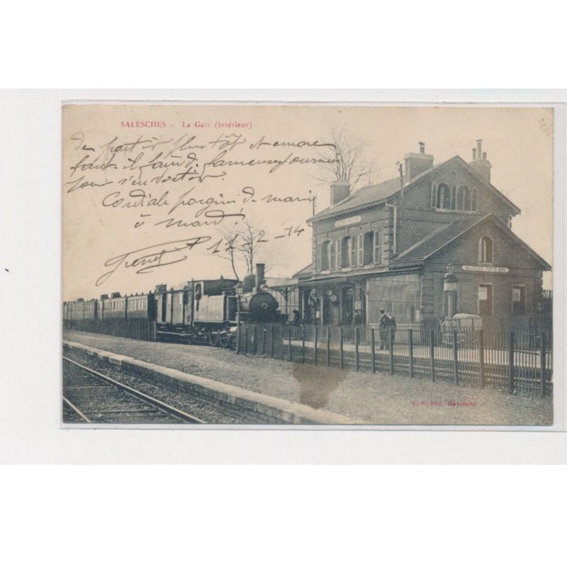 SALESCHES - la gare - état