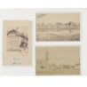 PARIS-PLAGE - 3 CPA - carte photo - très bon état
