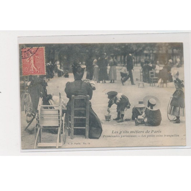 PARIS - les p'tits métiers de Paris - promenades parisiennes - les petits coins tranquilles - état