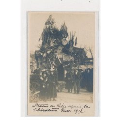 PARIS - Carte photo - Commémoration après la libération, Novembre 1918 - très bon état