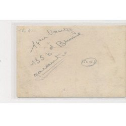 PARIS - Carte photo - Café de la Fauvette - très bon état