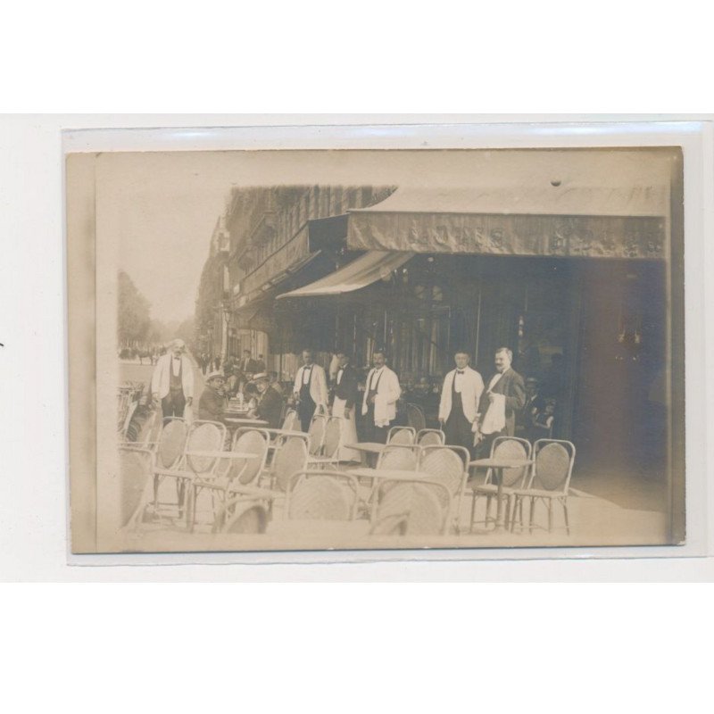 PARIS - Carte photo - Fouquet's - restaurant - très bon état