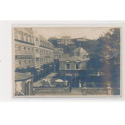 VEULES LES ROSES - carte photo - Grand Hôtel des Bains - état