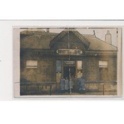 DOULLENS - Buvette de la gare - carte photo - état