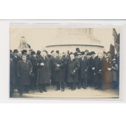 AMIENS - carte photo - 5 CPA - militaires - cérémonies - très bon état