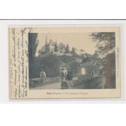 ITEUIL - Le château d'Aigne - tirage original - très bon état