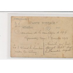 CHAUMOUSEY - carte photo - militaire - très bon état