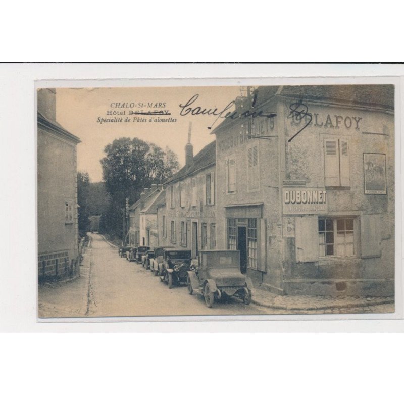CHALOS ST MARS - Hôtel Delafoy - Spécialités de pâtés d'alouettes - très bon état