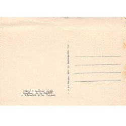 THEOULE - Château de la Galère - Le Restaurant et sa Terrasse - très bon état