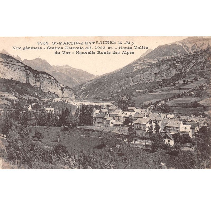 SAINT MARTIN D'ENTRAUNES - Vue générale - très bon état