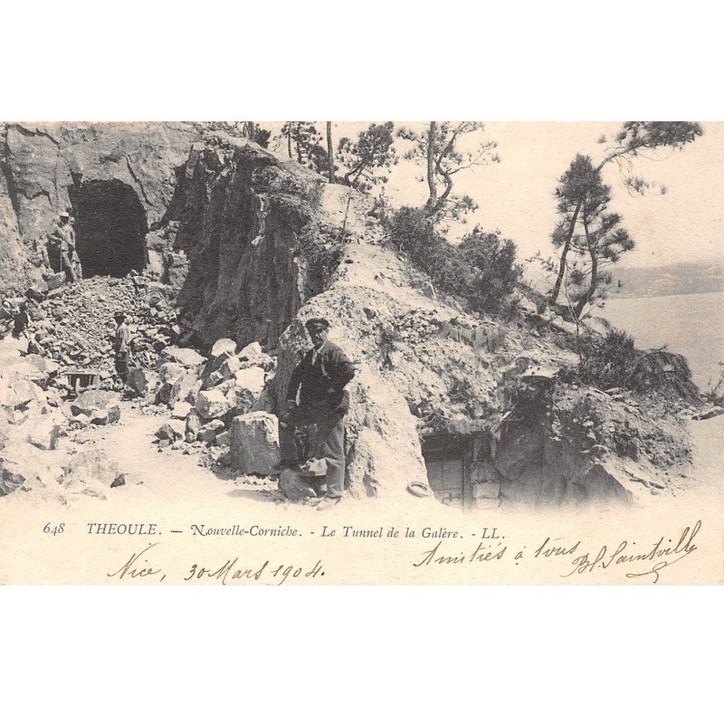 THEOULE - Nouvelle Corniche - Le Tunnel de la Galère - très bon état