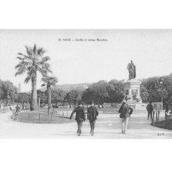 NICE - Jardin et Statue Masséna - très bon état