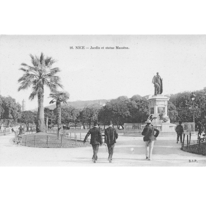 NICE - Jardin et Statue Masséna - très bon état NICE - Jardin et Statue Masséna - très bon état